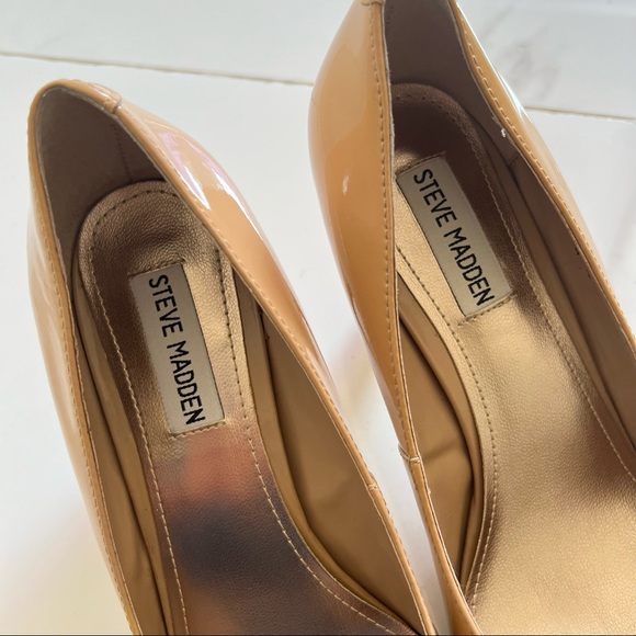 👠 GUC👠 STEVE MADDEN Ulltra Nude Pumps ~ 8.5 - Picture 8 of 14